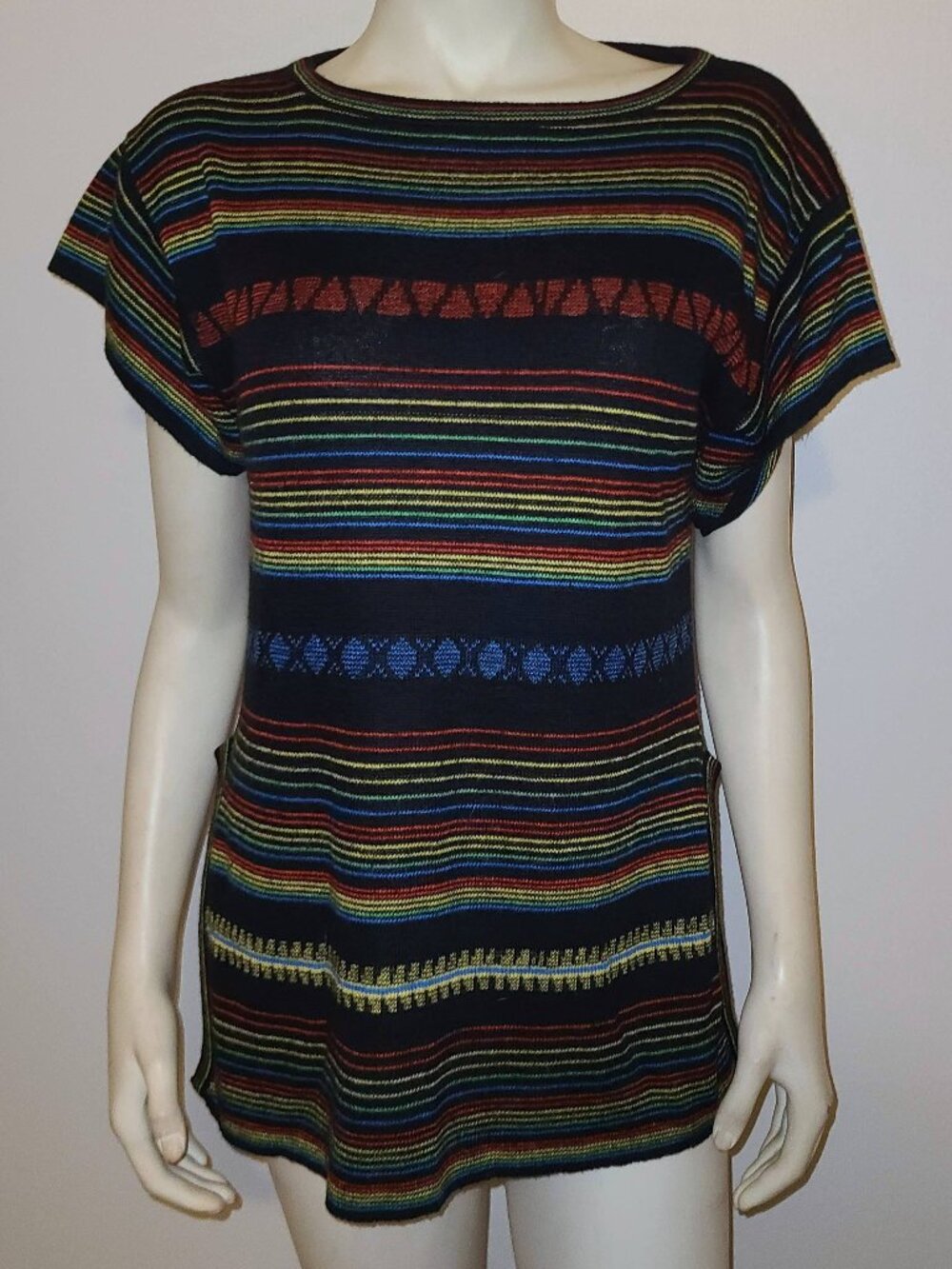 KENETH TOO 70s/80s Mod Sweater Tunic